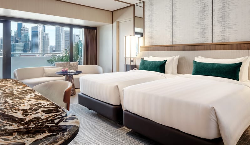 Pan Pacific Singapore - Marina Bay View Room Twin Beds